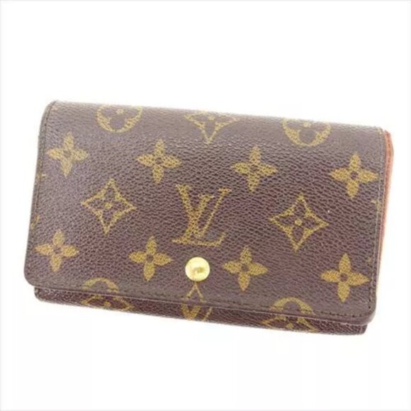 Louis Vuitton Wallet Purse Monogram Brown Woman Authentic Used - Picture 1 of 5